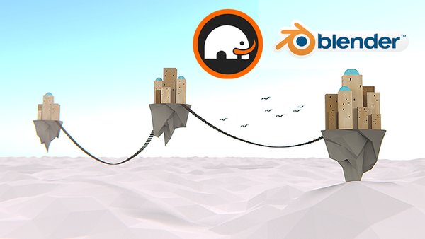 Make Low Poly 3D Environment Models in Blender and Unity®