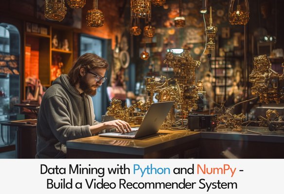 Data Mining with Python and NumPy - build a video recommender system