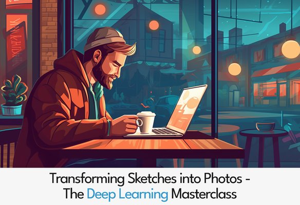 The Deep Learning Masterclass - Convert Sketch to Photo