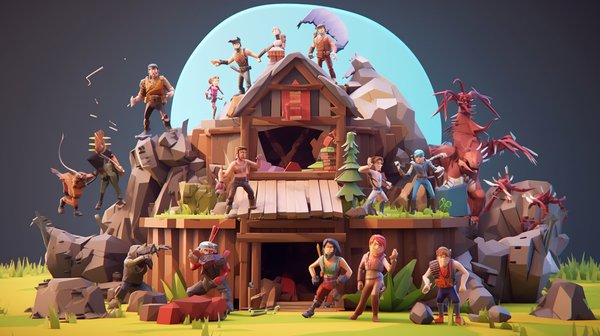 Anyone Can Make a Video Game! Build a Battle Royale with Unity and Blender! (50 Hours)